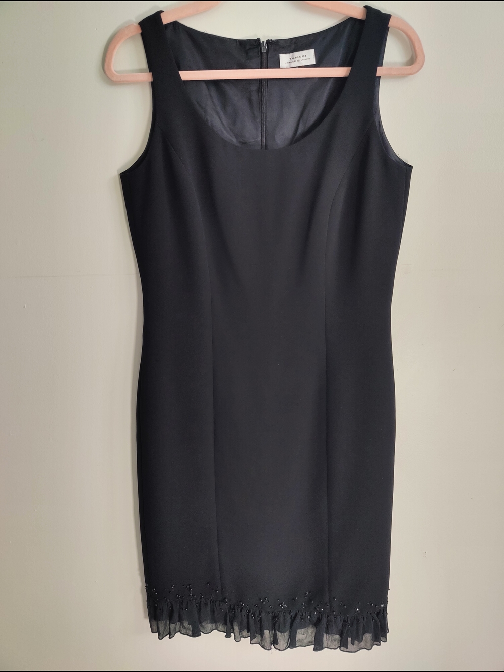 Tahari little black dress size 4 with matching jacket tags on